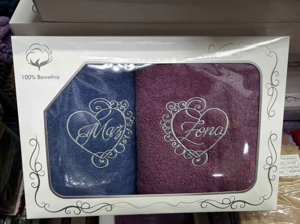 Ręczniki 50x100 paczka 6 kompletów mix