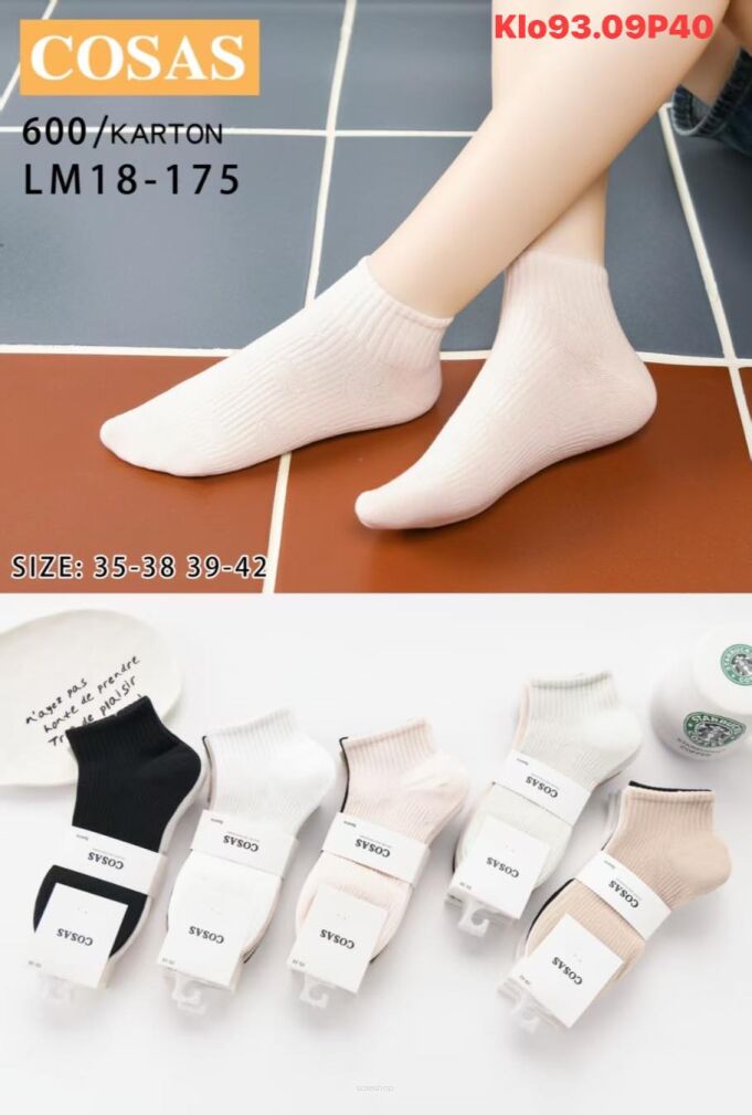 SKARPETY Paczka 40 par, mix cena netto 2,8 zł