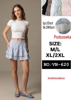 SPODNIE     Paczka: 12 szt,     mix size, mix kolor