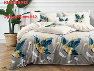 Komplet pościeli 5D 100% satyna - bawełna  3 Częściowy  Rozmiar:          200x220 cm - 25