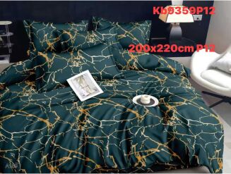 Komplet pościeli 5D 100% satyna - bawełna  3 Częściowy  Rozmiar:          200x220 cm - 19