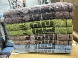 100% bawełna ręczniki Paczka 8 szt mix  50*100cm - 11