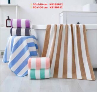 ręczniki 50x100 - paczka 12 szt mix mikrofilbry - 5