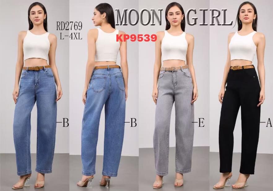 JEANS      Paczka: 12 szt,     mix size, 1 kolor