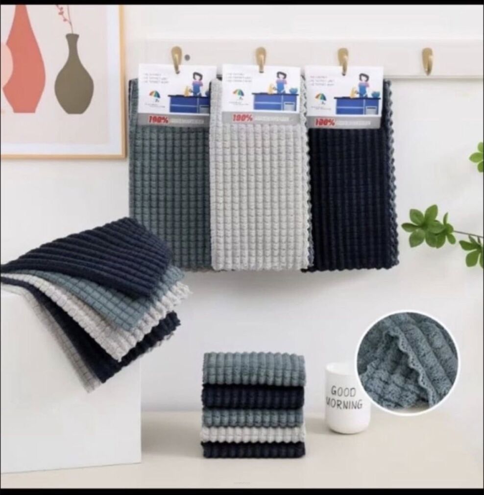 Ręczniki 25/25 - 100% mikrofibry paczka 30 szt mix