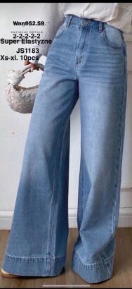 Jeansy paczka 10 par