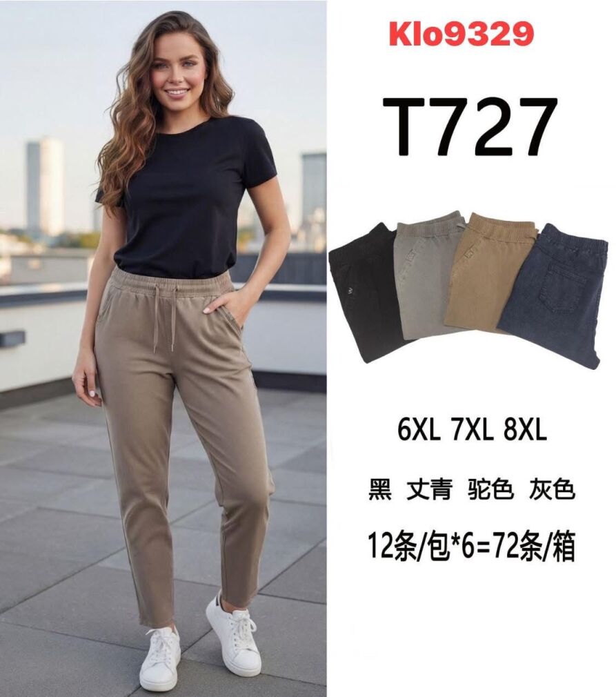 SPODNIE  Paczka: 12 szt,  mix size,  mix kolor