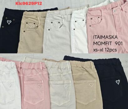 JEANS.       Paczka:     12 szt/1 Kolor     mix size
