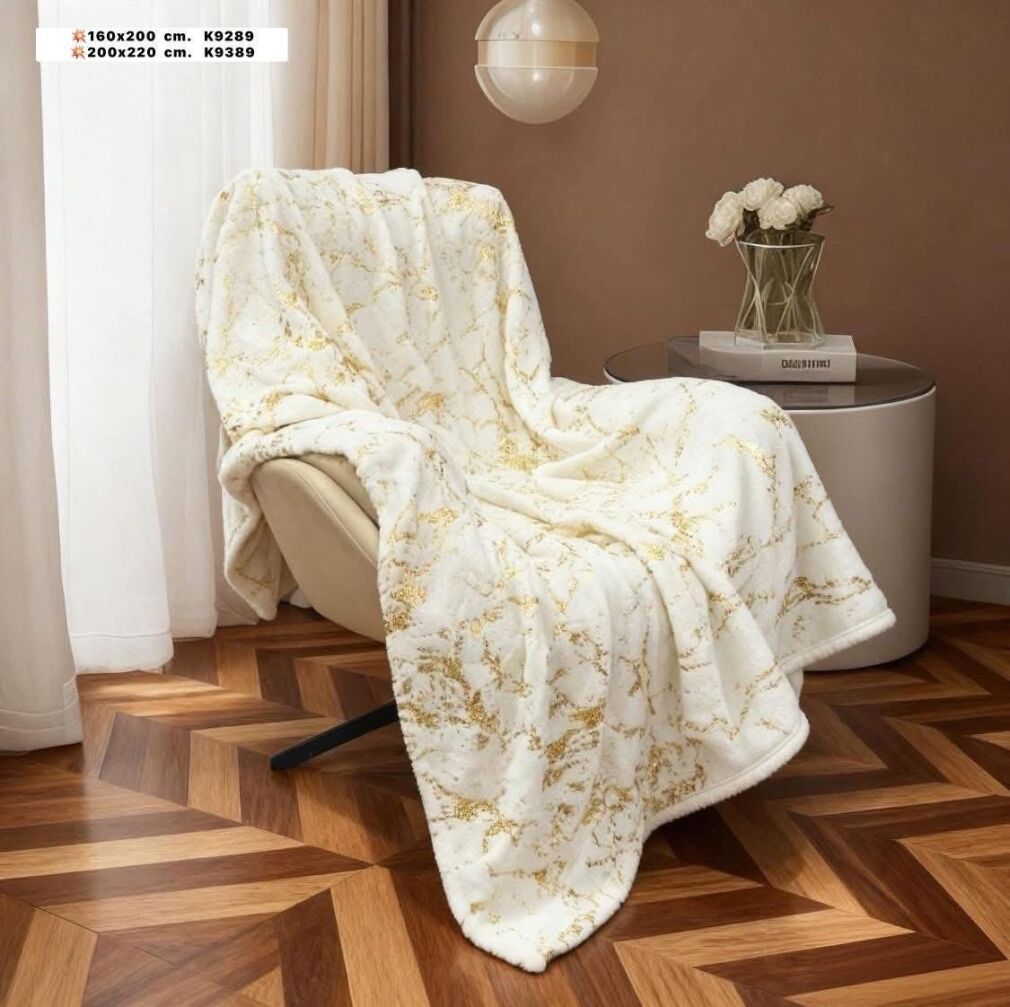 Marmurkowy koce   200 x 220  cm.