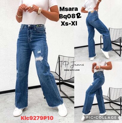 JEANS.     Paczka: 10 szt/1 Kolor     mix size