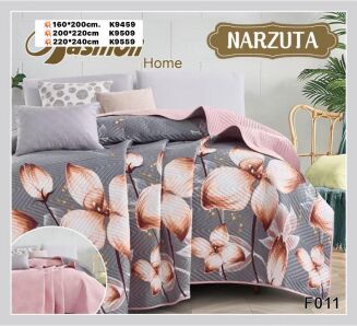 fashion home narzuty              Pokrywa na łóżko premium dwustronny            200x220 0cm. - 7