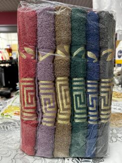 ręczniki bawełniane paczka 12 szt mix 70x140 - 3