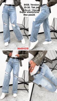 JEANS   Paczka:       12 szt  Cena netto: 40 zł 