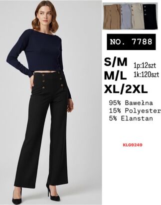 SPODNIE  Paczka: 12 szt,  mix size, mix kolor