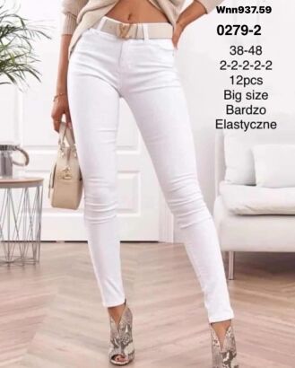 Jeansy paczka 12 par