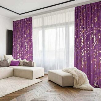 Zasłony welurowe 140 x 250 cm - 4