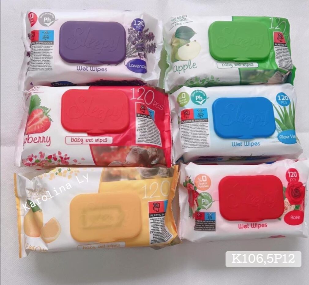 chusteczki 12 szt mix