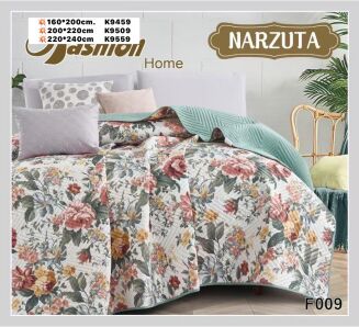 fashion home narzuty              Pokrywa na łóżko premium dwustronny            220X240cm. - 13