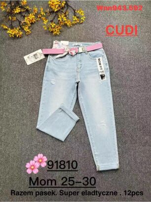Jeansy paczka 12 par