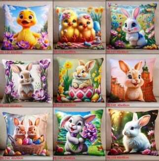 Poszewki wielkanocne paczka 12 szt mix - 3