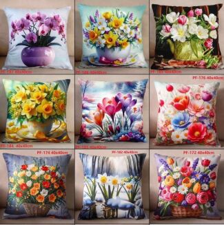 Poszewki wielkanocne paczka 12 szt mix - 6