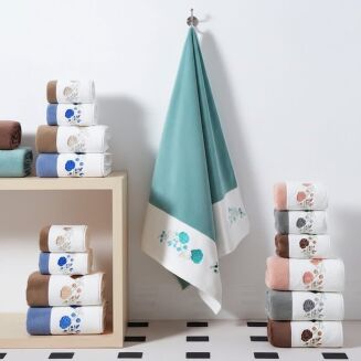 RĘCZNIKI MIKROFIBRY     SIZE 70X140CM,     PACZKA 12 SZT MIX KOLOR - 3