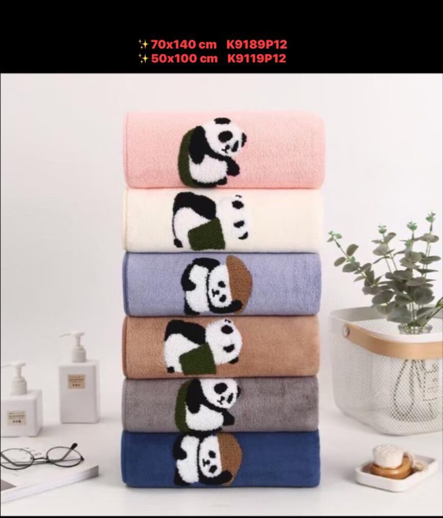 ręczniki 70x140 - paczka 12 szt mix mikrofilbry