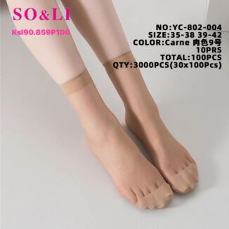 SKARPETY Paczka 100 par, mix  cena netto 0,85 zł - 5