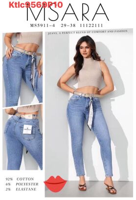 JEANS  MSAARA     Paczka: 10 szt,     mix size, 1 kolor