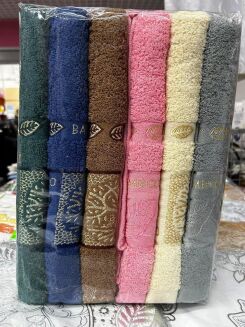 ręczniki bawełniane paczka 12 szt mix 70x140 - 3