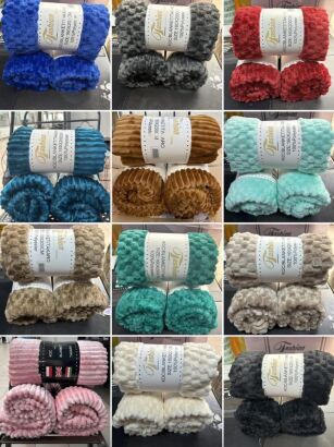 koce 160x200 paczka 6 szt mix kolorów