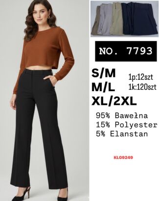 SPODNIE  Paczka: 12 szt,  mix size, mix kolor