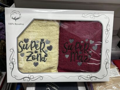 Ręczniki 70x140 paczka 6 kompletów mix