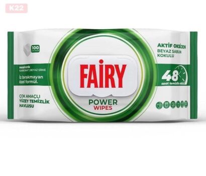 Chusteczki Fairy Cena netto:  12 zt /1op 100szt Karton: 12op