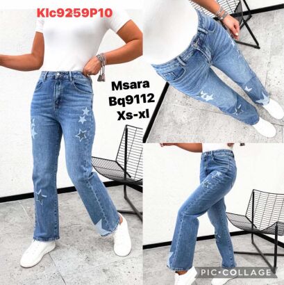 JEANS.     Paczka: 10 szt/1 Kolor     mix size