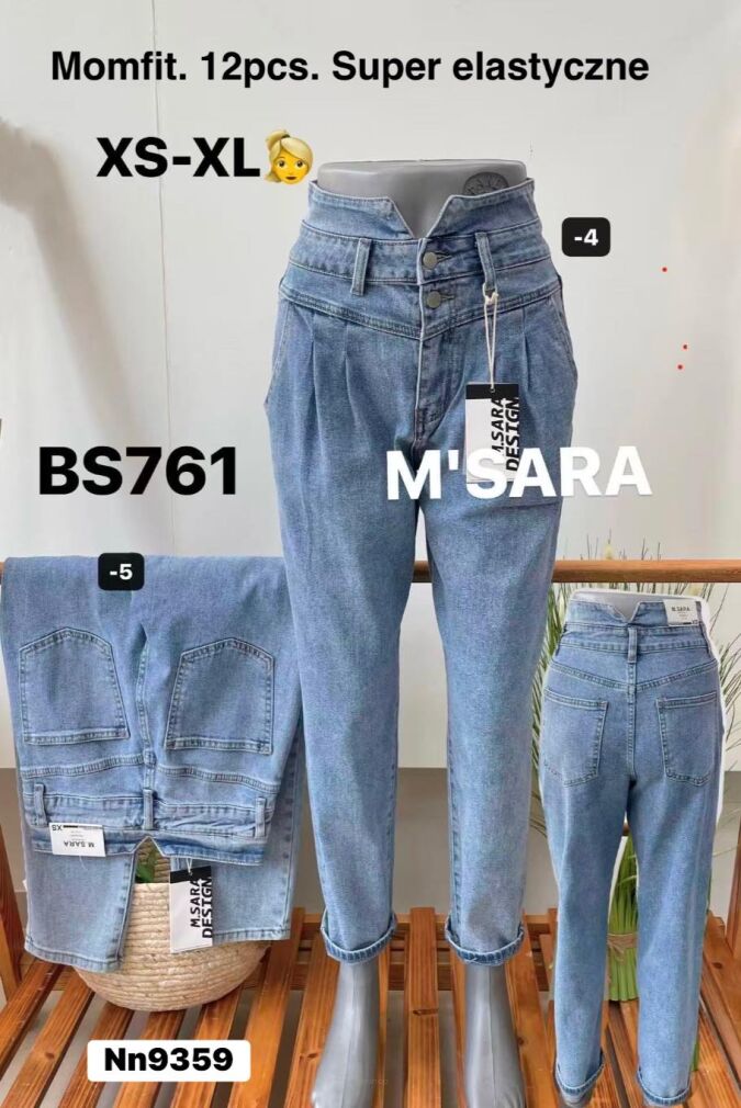 JEANSY PACZKA 10 SZT