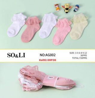 SKARPETY DLA DZIECI   Paczka:     36 par  Cena netto:   2.2 zł - 7