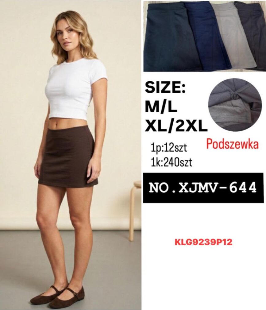 SUKIENKA       Paczka: 12 szt,     mix size, mix kolor