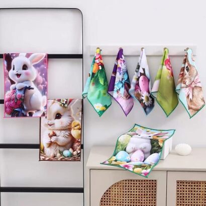 Ścierki 40x60 paczka 24 szt mix