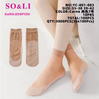 SKARPETY Paczka 100 par, mix  cena netto 0.85 zł - 6