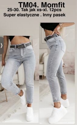JEANS.     Paczka:       12 szt