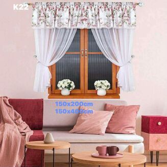 FIRANKI GOTOWE       Komplet:        150x200 cm. - 5