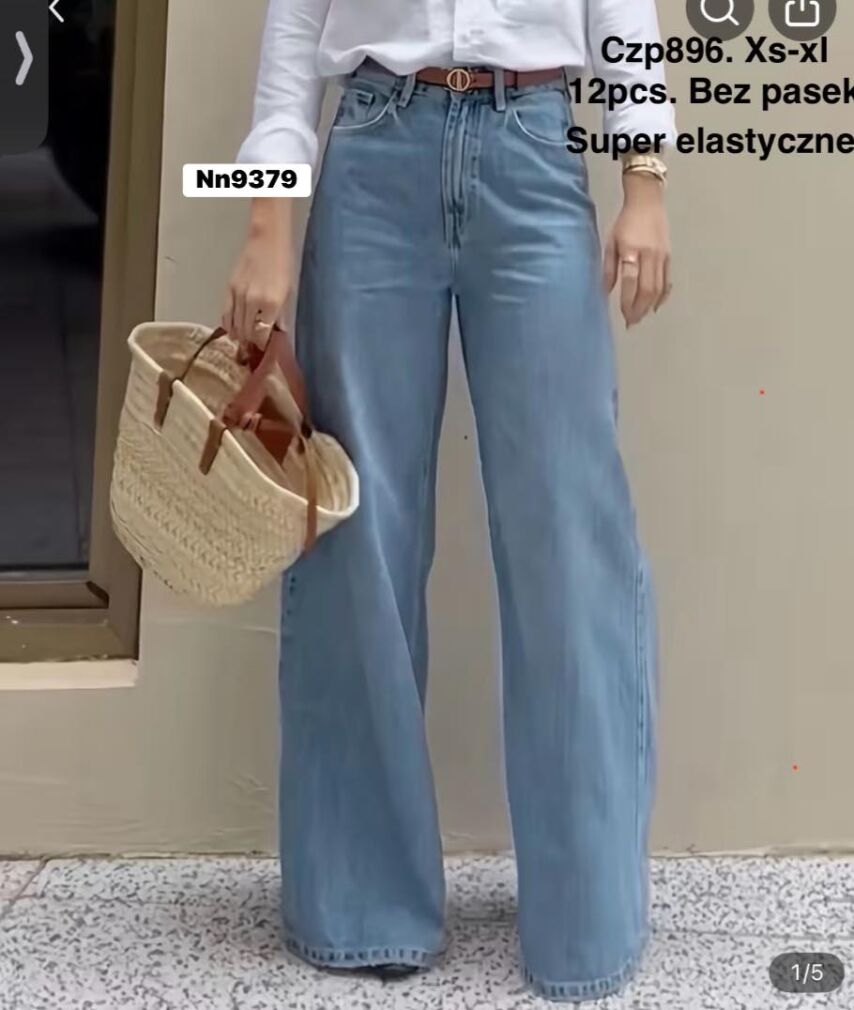 JEANSY PACZKA 10 SZT