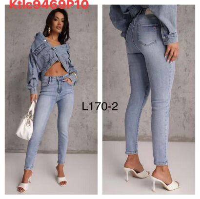 JEANS       Paczka: 10 szt,     mix size, 1 kolor