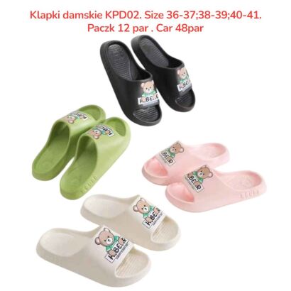 KLAPKI paczka: 12 par. mix size, 1 kolor