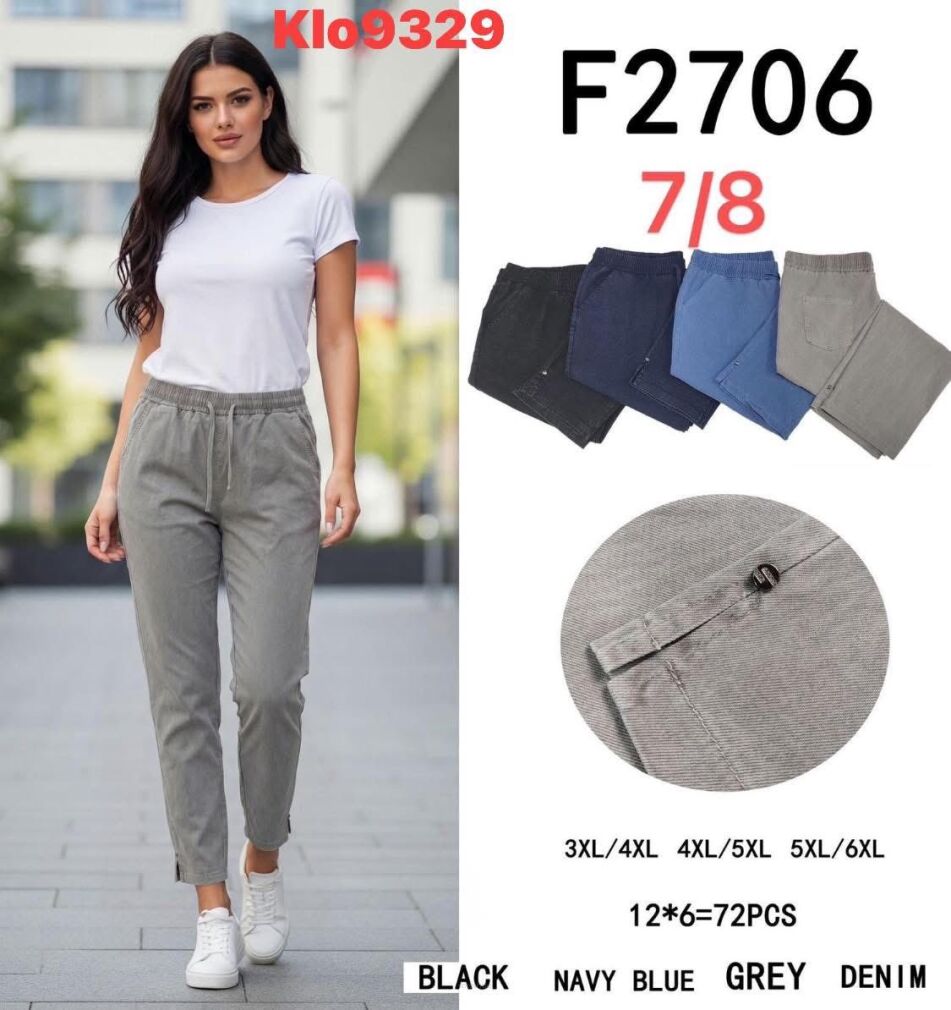 SPODNIE  Paczka: 12 szt,  mix size,  mix kolor